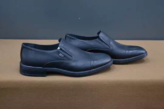 Erkek Esnek Deri Kaymaz Taban Ayakkabı