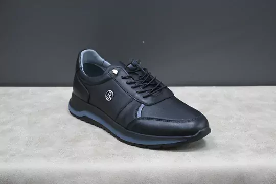 Erkek Deri Lastik Bağcıklı Ayakkabı