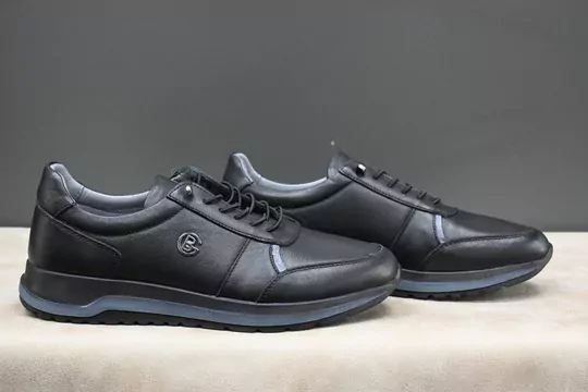 Erkek Deri Lastik Bağcıklı Ayakkabı