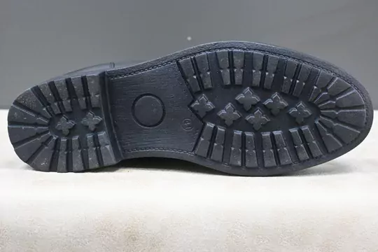 Erkek Deri Bağcıklı Kaymaz Taban Bot