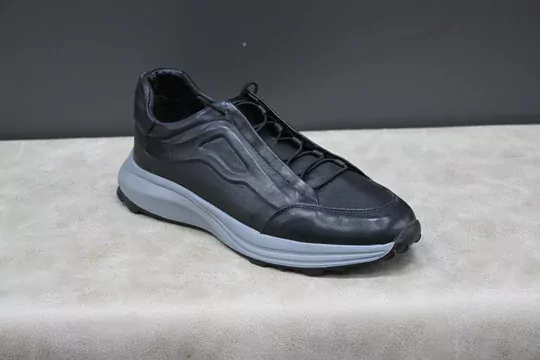 Erkek Deri Kaymaz Taban Lastik Bağcıklı Ayakkabı