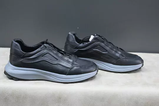 Erkek Deri Kaymaz Taban Lastik Bağcıklı Ayakkabı