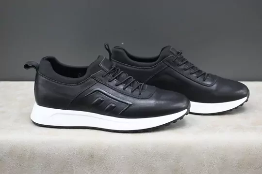 Erkek Lastik Bağcıklı Kaymaz Taban Ayakkabı