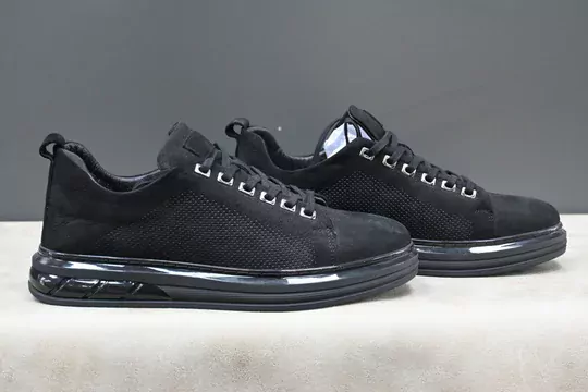 Erkek Nubuk Deri Kaymaz Taban Ayakkabı