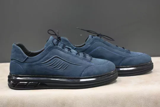 Erkek Nubuk Kot Lastik Kaymaz Taban Ayakkabı