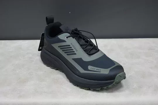 Erkek Lastik Bağcıklı Kaymaz Taban Ayakkabı