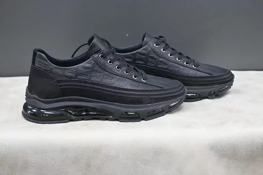 Erkek Bağcıklı Kaymaz Balon Taban Ayakkabı