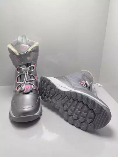 Çocuk Akıllı Bağcıklı Ve Cırtlı Kaymaz Taban İçi Kürklü Bot