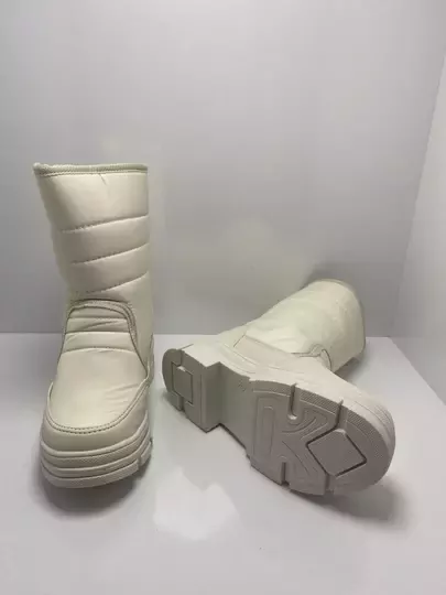 Çocuk İçi Kürklü Kaymaz Taban Cırtlı Çizme