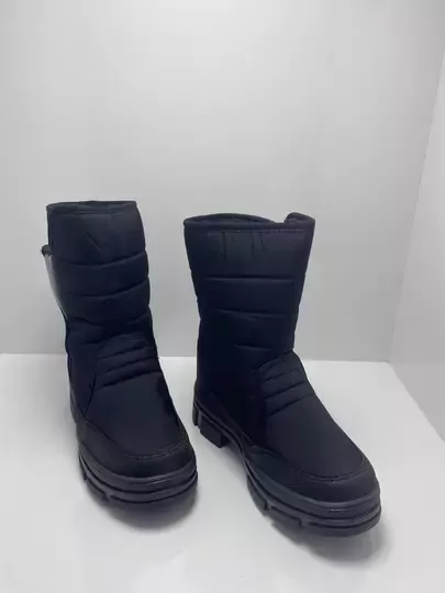 Çocuk İçi Kürklü Kaymaz Taban Cırtlı Çizme