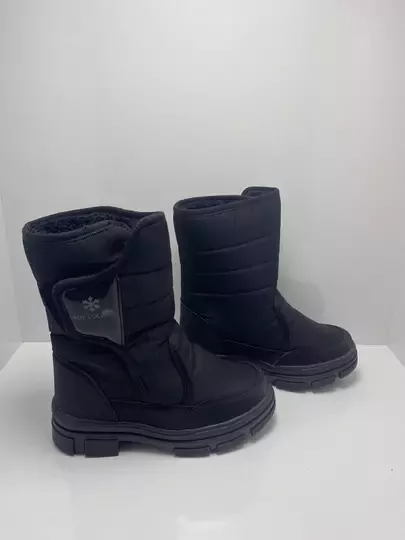 Çocuk İçi Kürklü Kaymaz Taban Cırtlı Çizme