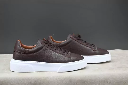 Erkek Deri Bağcıklı Spor