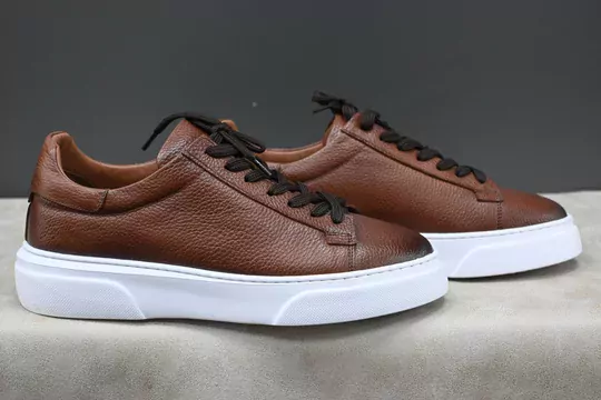 Erkek Deri Air Taban Spor