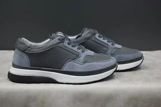 Erkek Nubuk Deri Bağcıklı Spor