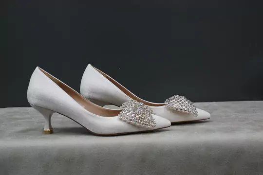 Kadın Fiyonklu Taşlı Stiletto