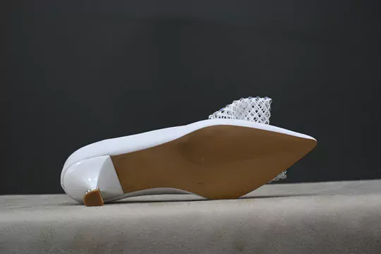 Kadın Fiyonklu Taşlı Stiletto