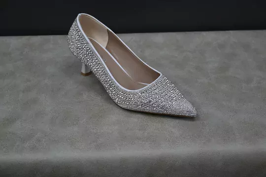 Kadın İncili Topuklu Stiletto