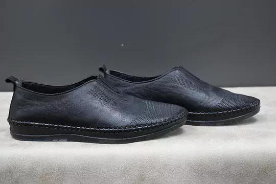 Kadın Deri Memory Foam Taban Babet