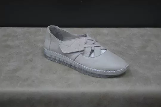 Kadın Deri Ortopedik Taban Babet