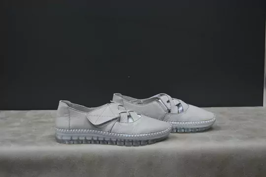 Kadın Deri Ortopedik Taban Babet