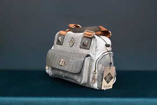 Kadın Kroko Desenli Çanta