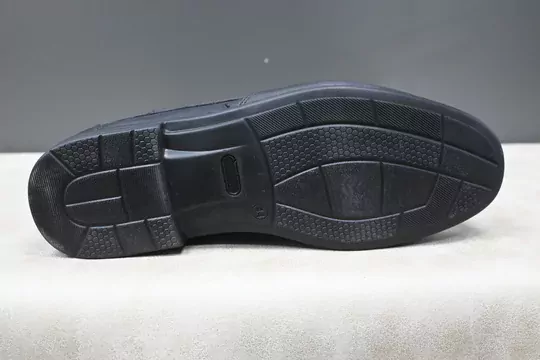 Erkek Deri Kaymaz Taban Lastikli Kundura