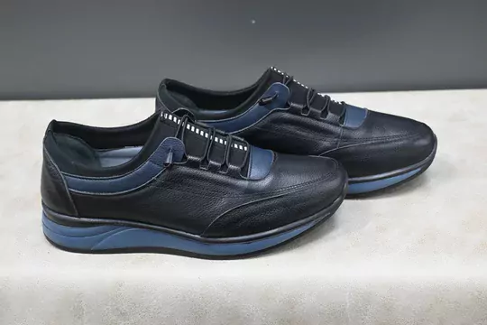 Erkek Kaymaz Taban Lastik Bağcıklı Spor