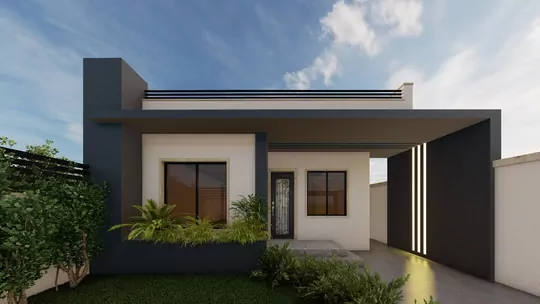 دار سكني طابق واحد ٢٠٠ متر مربع