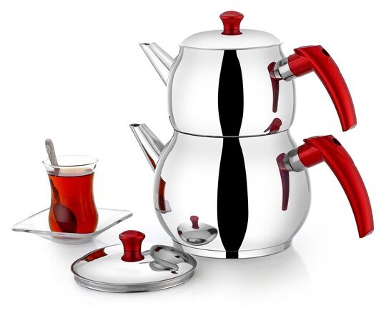 MİNİ KÜRE ÇELİK KNDİNDEN SÜZGEÇLİ ÇAYDANLIK