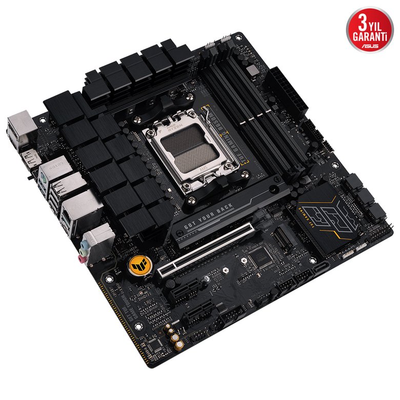 Asus Tuf Gaming B650M-E Ddr5 6400+(Oc) Dp Hdmı M.2 Am5