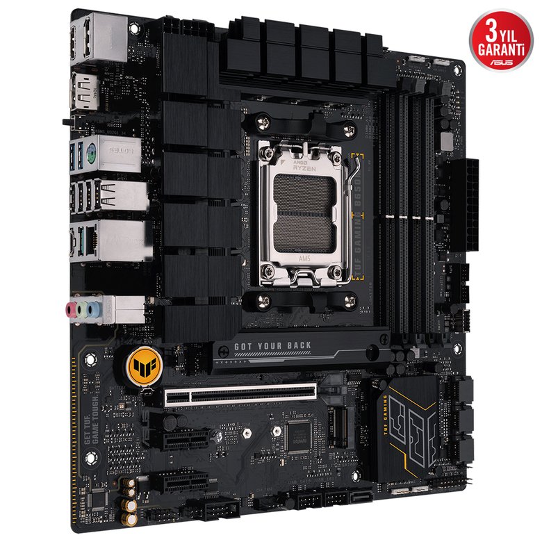 Asus Tuf Gaming B650M-E Ddr5 6400+(Oc) Dp Hdmı M.2 Am5