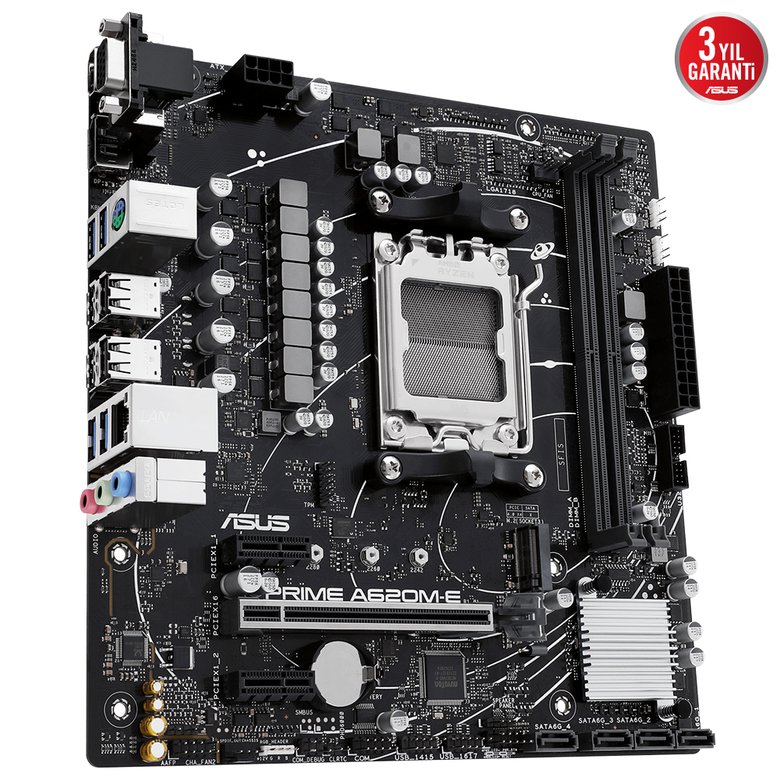 Asus Prıme A620M-E-Csm Ddr5 M.2 Hdmı Matx Am5