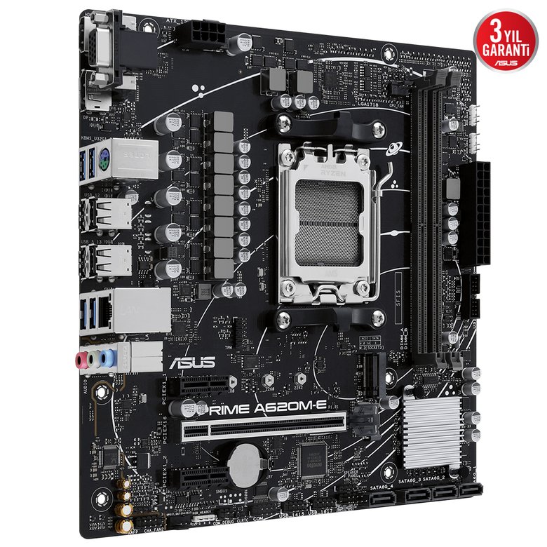 Asus Prıme A620M-E-Csm Ddr5 M.2 Hdmı Matx Am5