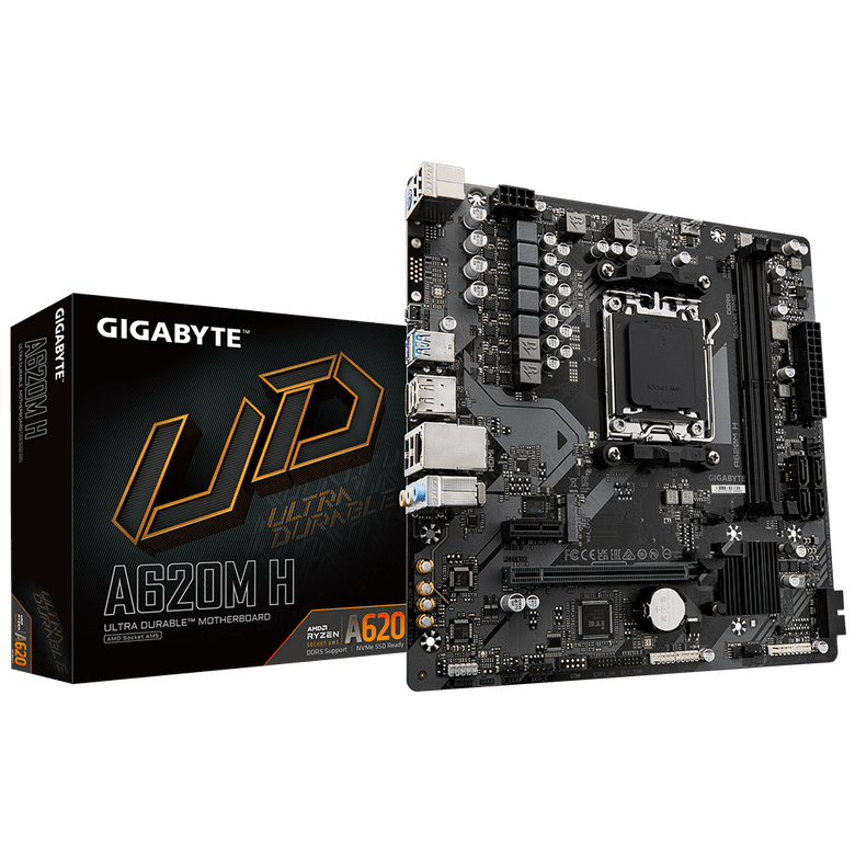 Gıgabyte A620M H Ddr5 6400(Oc) Hdmı Dp Matx Am5
