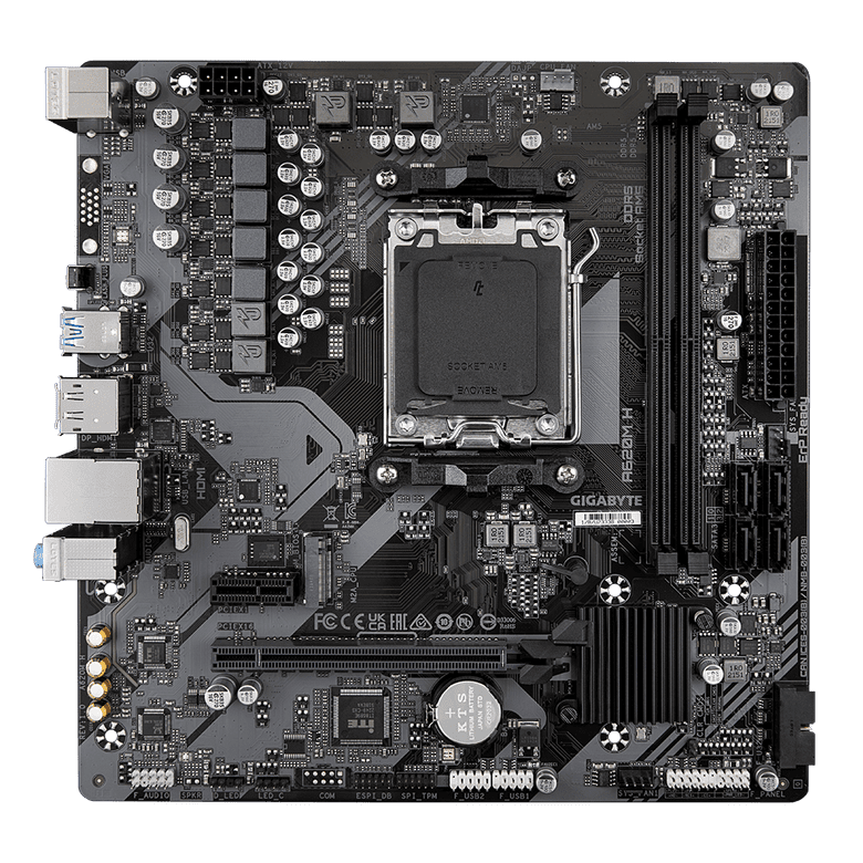 Gıgabyte A620M H Ddr5 6400(Oc) Hdmı Dp Matx Am5