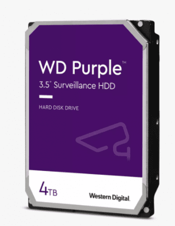 4Tb Wd Purple Sata 6Gb/S 256Mb Dv 7X24 Wd43Purz