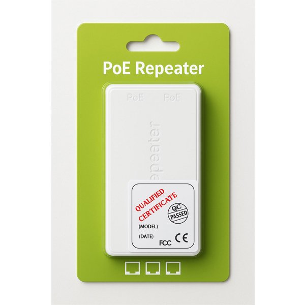 Ezcool Ez-102Jl 1 Giriş 2 Çıkış Poe Repeater (Çoklayıcı)