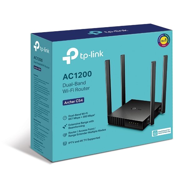 Tp-Lınk Archer C54 Ac1200 Dual Band Router