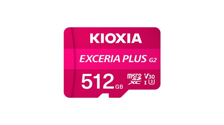 512Gb Kıoxıa Excerıa Plus G2 Sdxc 4K 100/Mb/S Lmpl2M512Gg2