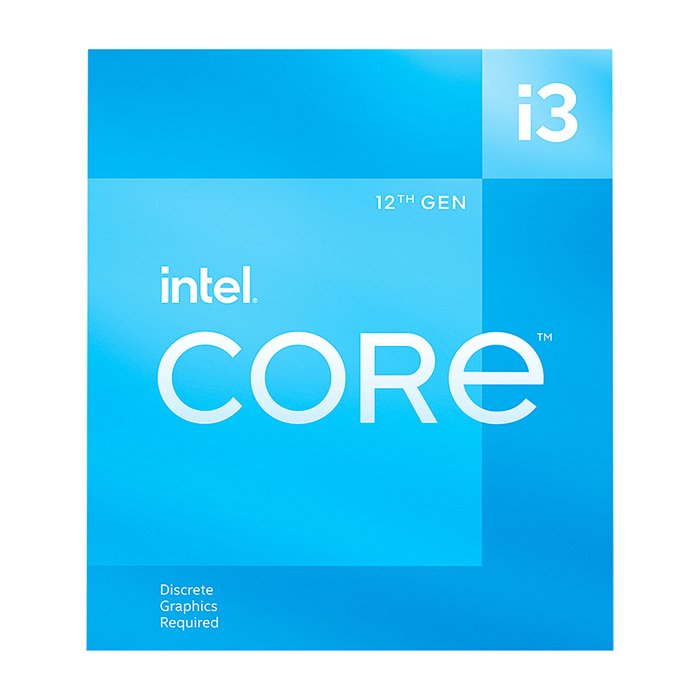 Intel Core İ3-12100F 3.30Ghz 12Mb 1700P 12. Nesıl