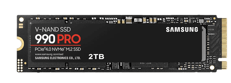 2Tb Samsung 990 Pro 7450/6900Mb/S M.2 Nvme Mz-V9P2T0Bw (Resmi Distribütör Garantili)