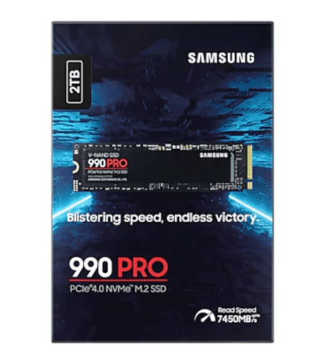 2Tb Samsung 990 Pro 7450/6900Mb/S M.2 Nvme Mz-V9P2T0Bw (Resmi Distribütör Garantili)