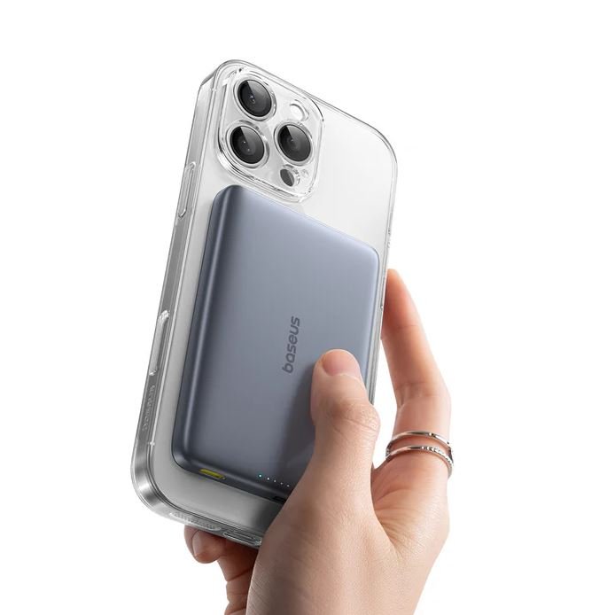 Baseus Pıcogo Ultra-Slım Qı2 P.Bank 10000Mah Tıtan