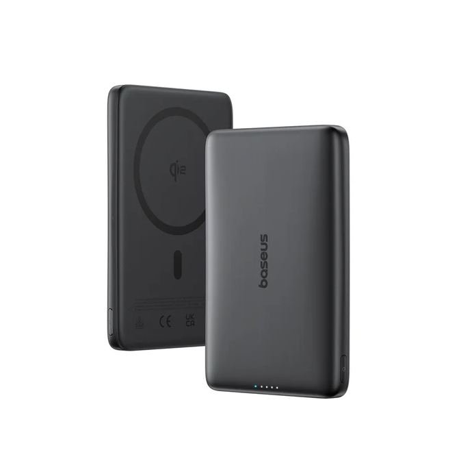 Baseus Pıcogo Ultra-Slım Qı2 P.Bank Sıyah10000Mah