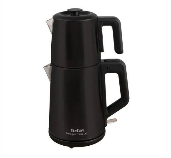 Tefal Magıc Tea Xl 1650W Celık Sıyah Cay Makınesı