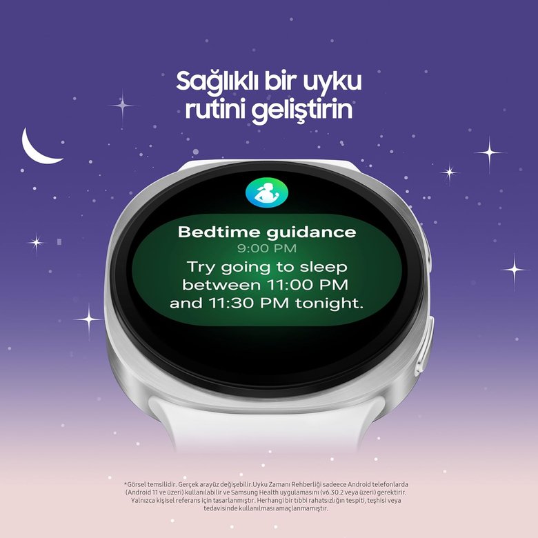 Samsung Watch 8 44Mm Sm-L330 Sılver Akıllı Saat