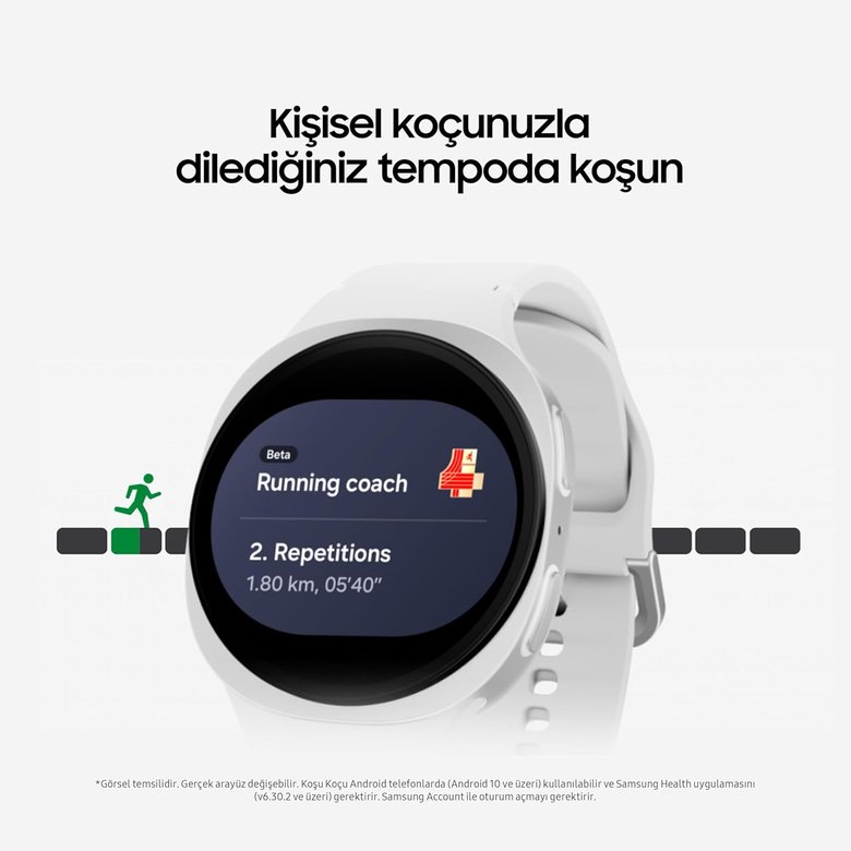 Samsung Watch 8 44Mm Sm-L330 Sılver Akıllı Saat