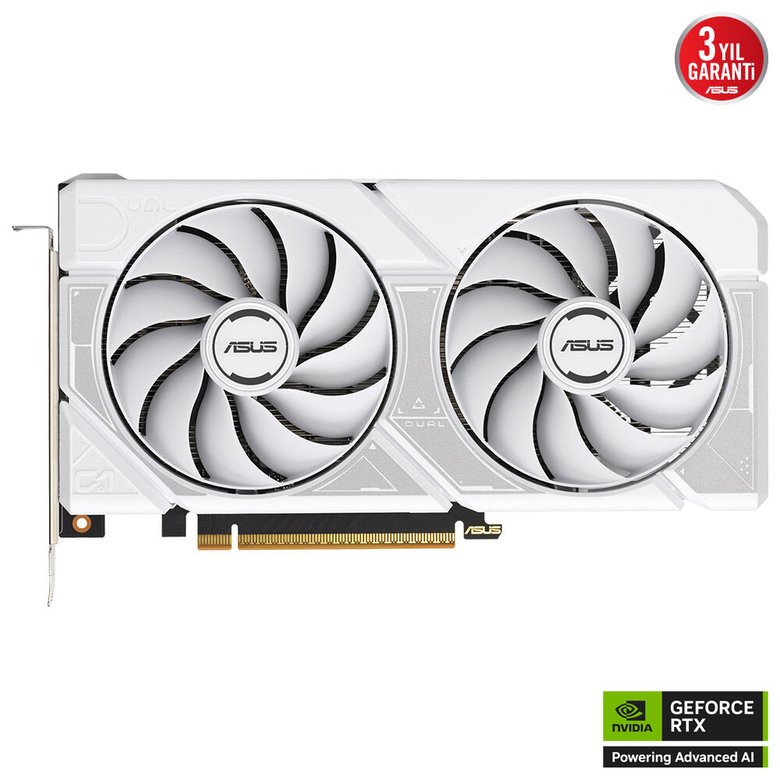 Asus Dual-Rtx5060-O8G-Whıte 8Gb 128Bıt Vga