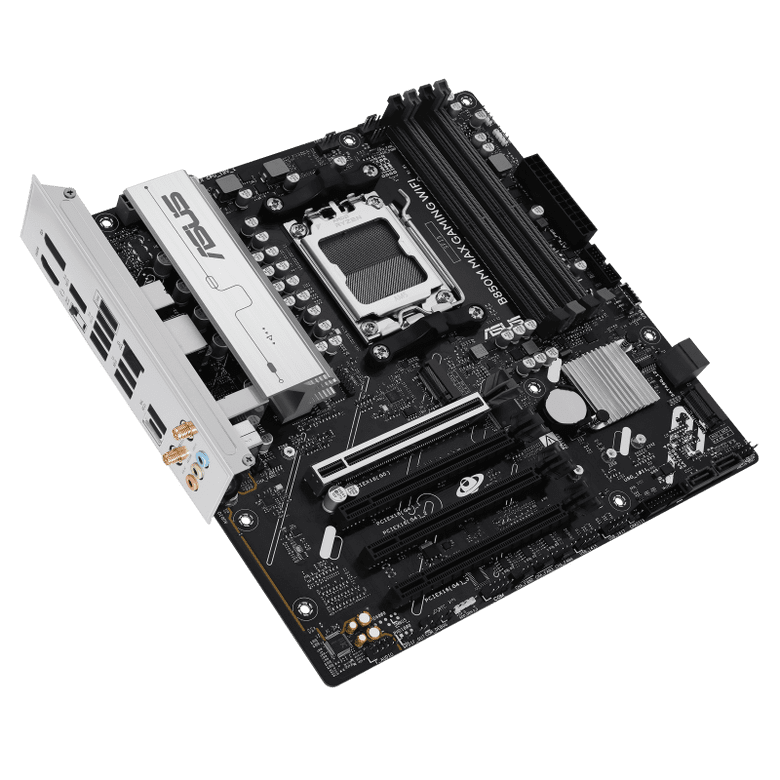 Asus B850M Max Gaming WiFi Am5 Ddr5 8000Mhz(Oc)  Matx Hdmı Anakart