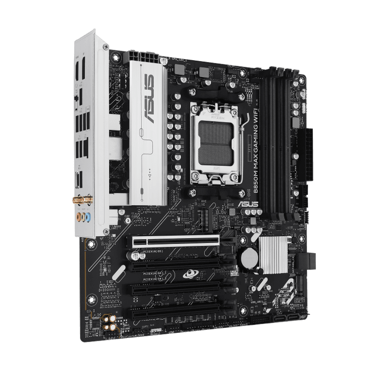 Asus B850M Max Gaming WiFi Am5 Ddr5 8000Mhz(Oc)  Matx Hdmı Anakart